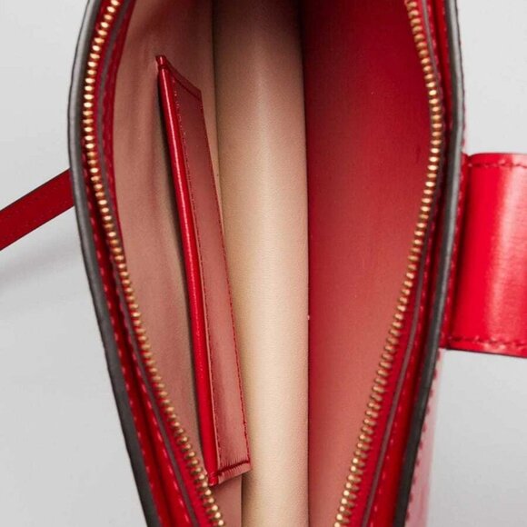 Louis Vuitton Cherry Red Monogram Vernis Trunk Clutch Bag - Picture 12 of 12